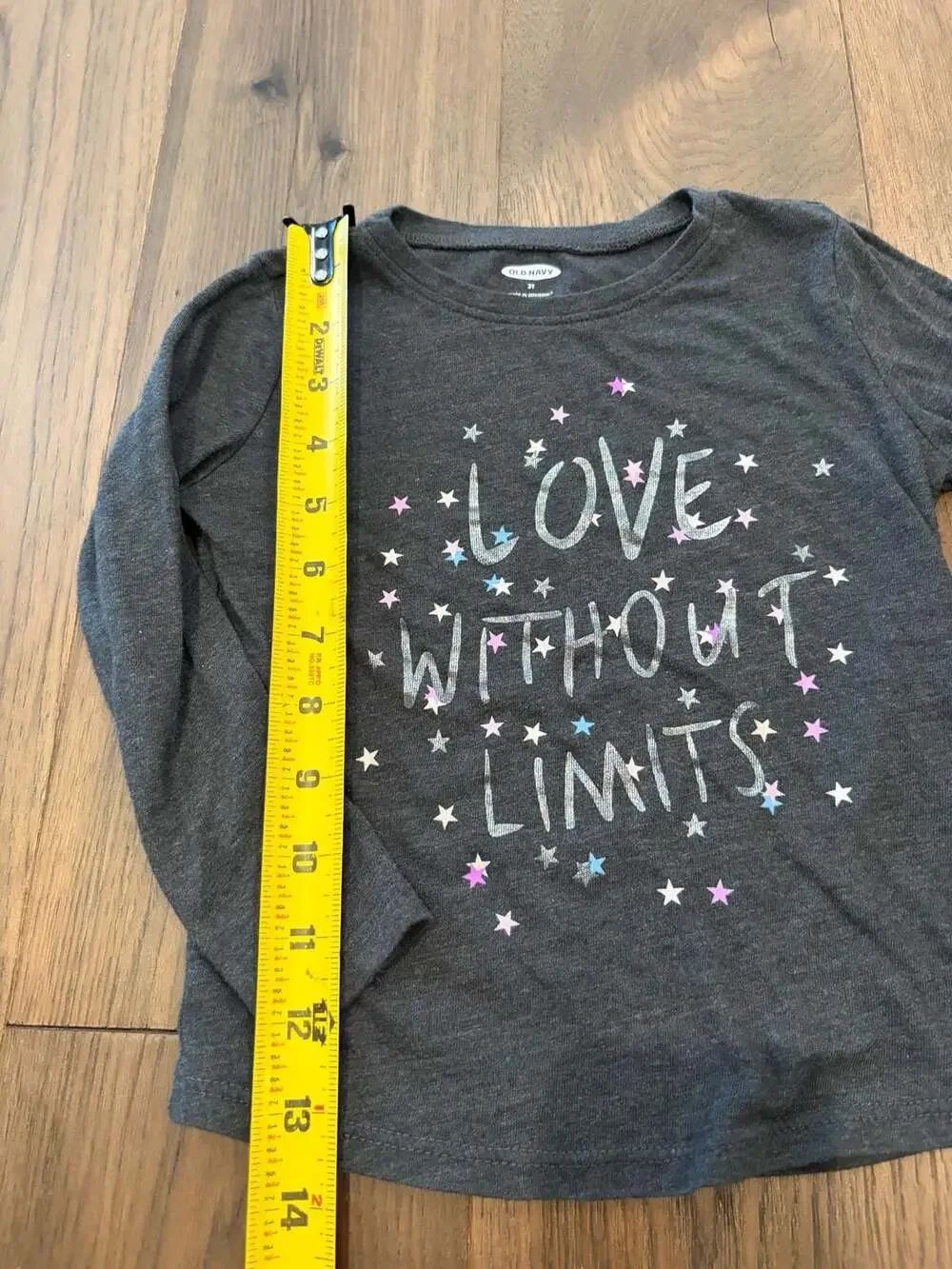 Old Navy Love Without Limits Graphic Long Sleeve T-Shirt